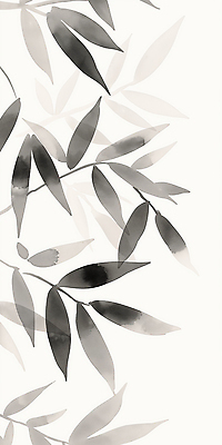 JPG 식물 디자인 예술 선 잎 일러스트 자연 추상 수채화 흑백 그래픽 장식 빈티지 분위기 대나무 그림 감성 자연주의 국내일러스트 AI일러스트 AI콘텐츠 나무 컨셉 무늬 촬영기법 생태계 파일형식