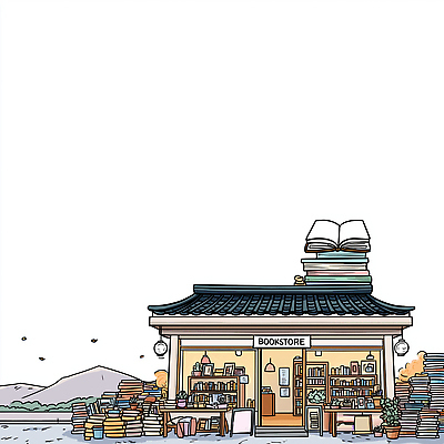 JPG 전통 문화 커피 일러스트 자연 풍경 여러명 취미 일상 책 독서 햇빛 모임 편안함 즐거움 힐링 문학 조용 서점 오후 국내일러스트 AI일러스트 AI콘텐츠 감정 음료 다수 사람 라이프 태양 상점 감각 생태계 파일형식