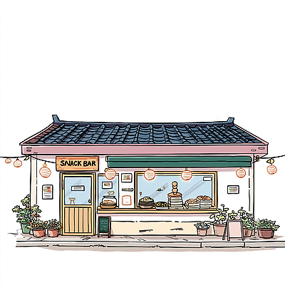 JPG 식물 전통 디자인 문화 음료 음식 야경 일러스트 디저트 조명 거리 한국 장식 상점 분위기 편안함 고객 오브젝트 원두막 아기자기 국내일러스트 AI일러스트 AI콘텐츠 아시아 컨셉 감각 야간 파일형식 풍경_경치