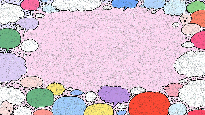 JPG 디자인 행복 감정 컬러 백그라운드 말풍선 일러스트 통신 대화 그래픽 표현 그림 소통 상상력 색채 창의성 아기자기 상호작용 국내일러스트 AI일러스트 AI콘텐츠 컨셉 말하기 파일형식