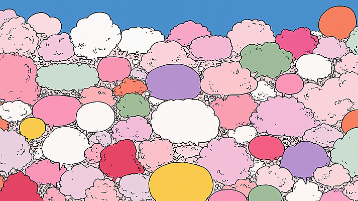 JPG 모양 구름 감정 예술 컬러 무지개 일러스트 자연 하늘 풍경 귀여움 다양 표현 분위기 포근함 즐거움 조화 상상력 풍요 국내일러스트 AI일러스트 AI콘텐츠 자연요소 다수 컨셉 감각 생태계 파일형식