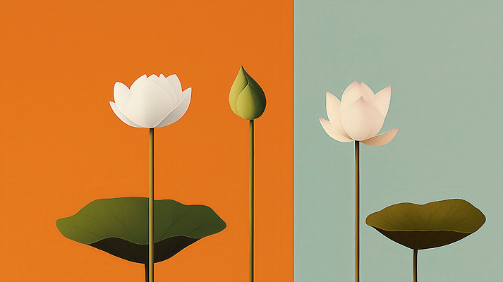 JPG 모양 식물 디자인 꽃 컬러 백그라운드 일러스트 자연 회화 장식 연잎 작품 개성 수선화 조화 뷰티풀 생동감 창의력 국내일러스트 AI일러스트 AI콘텐츠 잎 말하기 미술 생태계 파일형식