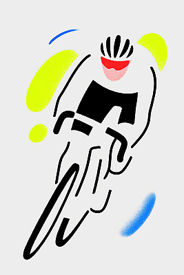 JPG 모양 디자인 도로 스포츠 컬러 일러스트 모션 자동차 그림자 사람 운동 자전거 경주 사이클선수 속도 그림 레이서 스타일 국내일러스트 AI일러스트 AI콘텐츠 길 육상교통 교통시설 운동선수 건강 바이크 경상북도 파일형식