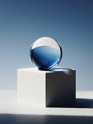 JPG 모양 편집이미지 디자인 예술 컬러 백그라운드 유리 조명 반사 원형 큐브 오브젝트 창의성 이미지편집 AI컴퓨터그래픽 AI콘텐츠 도형 재질 파일형식