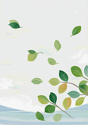 JPG 계절 감정 여유 컬러 잎 일러스트 자연 하늘 생명 바람 건강 풍경 봄 흐름 나뭇가지 감각 조화 뷰티풀 국내일러스트 AI일러스트 AI콘텐츠 자연요소 나무 식물 컨셉 날씨 생태계 파일형식