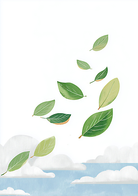 JPG 구름 계절 감정 일러스트 모션 자연 하늘 생명 바람 휴식 나뭇잎 풍경 초록색 여름 평화 희망 조화 뷰티풀 풍요 국내일러스트 AI일러스트 AI콘텐츠 자연요소 컬러 컨셉 잎 날씨 생태계 파일형식