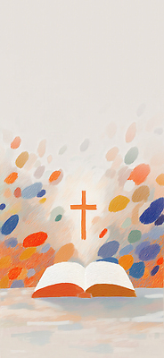 JPG 기독교 종교 예술 컬러 백그라운드 십자가 일러스트 창조 그래픽 평화 믿음 성경 기도 기독교인 메시지 분위기 영감 국내일러스트 AI일러스트 AI콘텐츠 감정 컨셉 종교용품 파일형식