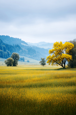 JPG 나무 구름 편집이미지 자연 하늘 국화 풍경 초원 고요 들꽃 가을 숲 뷰티풀 이미지편집 AI포토 AI콘텐츠 자연요소 식물 계절 꽃 생태계 파일형식
