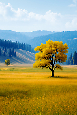 JPG 나무 편집이미지 단풍 자연 산 풍경 초원 평화 가을 생태계 조화 이미지편집 AI포토 AI콘텐츠 식물 계절 컨셉 잎 파일형식