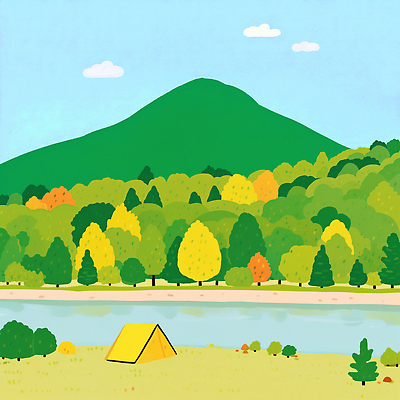 PSD 나무 호수 여유 컬러 여행 일러스트 자연 생명 휴식 산 텐트 풍경 잔디 친구 소풍 야외활동 트래킹 캠핑 가을 생태 국내일러스트 식물 계절 감정 컨셉 관계 레저 캠핑도구 생태계 파일형식