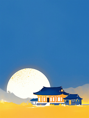 JPG 전통 문화 여행 일러스트 자연 하늘 조명 서울 한국 풍경 건물 평화 고요 보름달 역사 저녁 달빛 남산 국내일러스트 AI일러스트 AI콘텐츠 건축물 아시아 컨셉 달 야간 생태계 랜드마크 파일형식