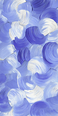 JPG 디자인 감정 물결 예술 컬러 패턴 일러스트 페인팅 추상 창조 파란색 흰색 붓 부드러움 개성 조화 스타일 국내일러스트 AI일러스트 AI콘텐츠 무늬 감각 파일형식