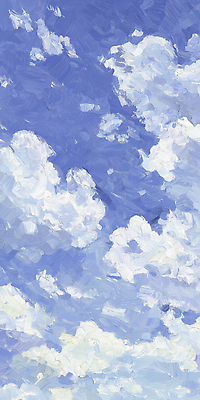 JPG 구름 일러스트 자연 하늘 바람 풍경 일상 여름 햇빛 평화 감상 자유 흰구름 뷰티풀 국내일러스트 AI일러스트 AI콘텐츠 자연요소 계절 컨셉 날씨 라이프 태양 생태계 파일형식 구름_자연