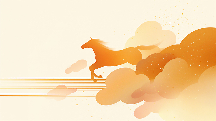 JPG 동물 구름 디자인 일러스트 자연 미술 그래픽 달리기 자유 운송업 말_게임 분위기 스케치 속도 그림 조화 창의성 환상 국내일러스트 AI일러스트 AI콘텐츠 자연요소 산업 컨셉 모션 문화예술 생태계 파일형식