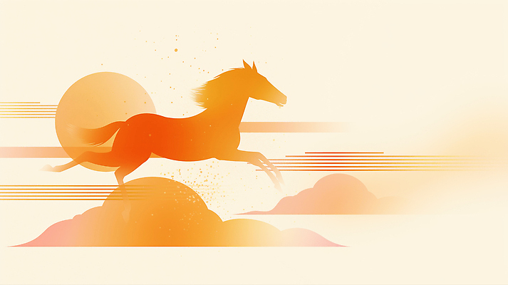 JPG 구름 디자인 실루엣 컬러 일러스트 자연 아침 풍경 초원 그래픽 달리기 운동 태양 일출 자유 신선 말_게임 우아함 뷰티풀 국내일러스트 AI일러스트 AI콘텐츠 주간 자연요소 컨셉 모션 촬영기법 건강 노을 생태계 파일형식