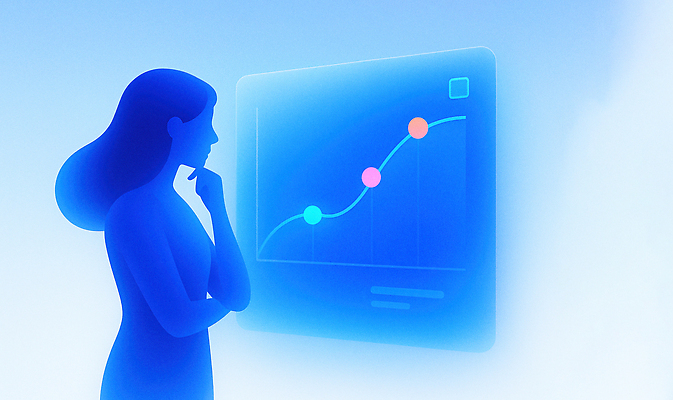 JPG 여자 일러스트 비즈니스 통계 성공 그래프 기술 실험 정보기술 유행 자료 정보 발전 선택 결과 분석 혁명 국내일러스트 AI일러스트 AI콘텐츠 컨셉 사람 파일형식