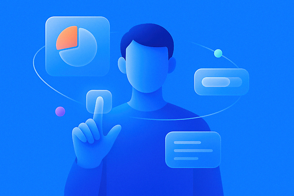 JPG 디자인 일러스트 그래프 기술 사람 그래픽 환경 디지털 자료 정보 감각 분석 모던 소통 인터페이스 조작 상호작용 국내일러스트 AI일러스트 AI콘텐츠 컨셉 파일형식