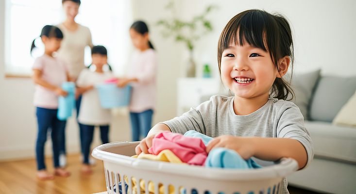 JPG 편집이미지 가사 가족 모션 놀이 아침 함께함 실내 웃음 생활 시간 빨래 즐거움 정리 의료성형뷰티 편집실사 AI인물포토 AI콘텐츠 주간 감정 컨셉 관계 표정 내부 CG 파일형식 AI포토