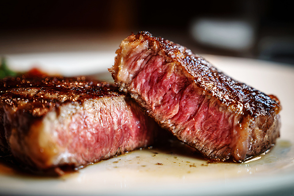 JPG 편집이미지 음식 육류 스테이크 요리 레스토랑 식사 소스 고급 맛 저녁 서빙 편집실사 AI포토 AI콘텐츠 컨셉 식재료 서양음식 식당 양념 야간 CG 파일형식