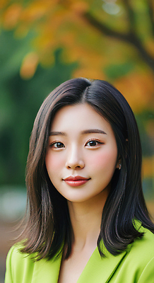 JPG 편집이미지 여자 행복 컬러 포즈 잎 자연 표정 미소 사람 풍경 청춘 카메라 사진촬영 가을 뷰티풀 의료성형뷰티 편집실사 AI인물포토 AI콘텐츠 식물 계절 감정 컨셉 전자제품 촬영 CG 생태계 파일형식 AI포토