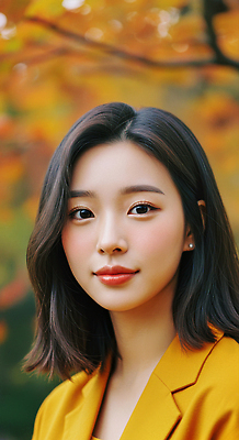 JPG 편집이미지 헤어스타일 계절 여자 컬러 포즈 자연 미소 풍경 화장 매력적 가을 분위기 뷰티풀 의료성형뷰티 편집실사 AI인물포토 AI콘텐츠 컨셉 표정 사람 뷰티 CG 생태계 파일형식 AI포토
