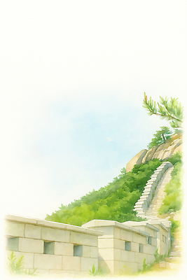 JPG 문화 여행 일러스트 자연 하늘 산 풍경 파란색 평화 걷기 계단 자전거 등산 하이킹 역사 성벽 뷰티풀 경관 국내일러스트 AI일러스트 AI콘텐츠 컬러 컨셉 모션 레저 바이크 트래킹 생태계 파일형식