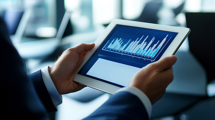 JPG 편집이미지 비즈니스 표시 그래프 기술 태블릿 사무실 디지털 스크린 자료 과학기술 정보 업무 전문직 분석 의료성형뷰티 편집실사 AI인물포토 AI콘텐츠 직업 컨셉 전자제품 스마트기기 작업 CG 파일형식 AI포토