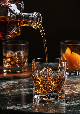 JPG 편집이미지 남자 음료 컬러 탁자 잔 주류 얼음 교양 칵테일 바 고급 우아함 향 위스키 편집실사 AI포토 AI콘텐츠 자연요소 식기 가구 컨셉 사람 CG 파일형식