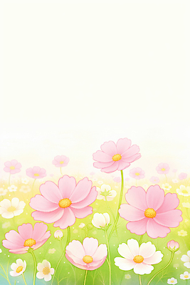 JPG 식물 계절 꽃 컬러 일러스트 가족 자연 생명 따뜻함 풍경 초원 정원 봄 화사함 조화 뷰티풀 소프트 국내일러스트 AI일러스트 AI콘텐츠 컨셉 관계 생태계 파일형식