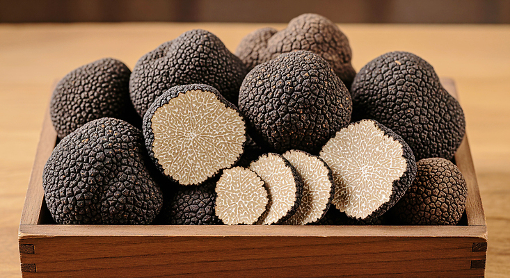 JPG 편집이미지 유럽 음식 식재료 자연 요리 농사 고급 나무상자 향기 레시피 제철 편집실사 AI포토 AI콘텐츠 트러플 나라 컨셉 농업 상자 버섯 CG 생태계 냄새 파일형식