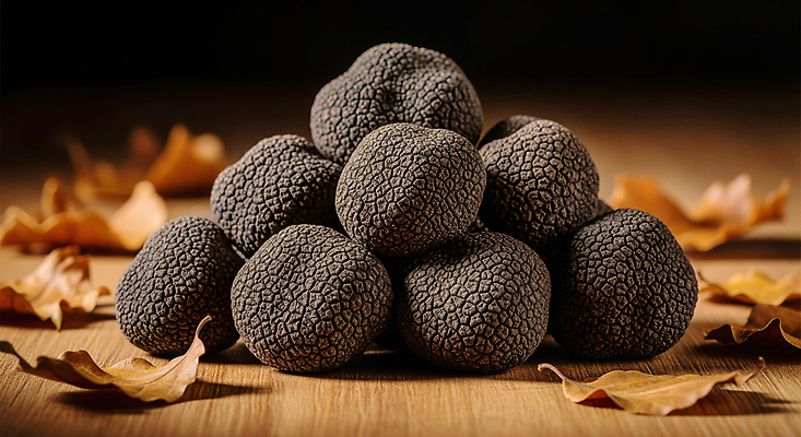 JPG 나무 편집이미지 음식 재료 자연 식탁 요리 주방 가을 고급 향기 마른잎 먹거리 편집실사 AI포토 AI콘텐츠 트러플 식물 계절 컨셉 잎 탁자 버섯 CG 생태계 냄새 파일형식