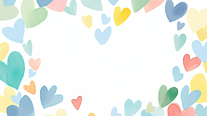 JPG 디자인 감정 예술 컬러 백그라운드 패턴 일러스트 수채화 따뜻함 사랑 장식 기쁨 하트 뷰티풀 색감 연화 창의성 국내일러스트 AI일러스트 AI콘텐츠 모양 무늬 연꽃 파일형식