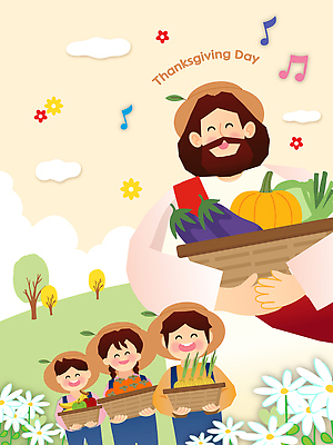 전통 남자 행복 토마토 채소 음표 과일 일러스트 가족 모션 자연 호박 농작물 기쁨 수확 예수 배추 추수감사절 건강식 소통 국내일러스트 AI파일 기호 감정 기독교 음악 음식 컨셉 농업 관계 사람 신_종교 생태계 파일형식 벡터