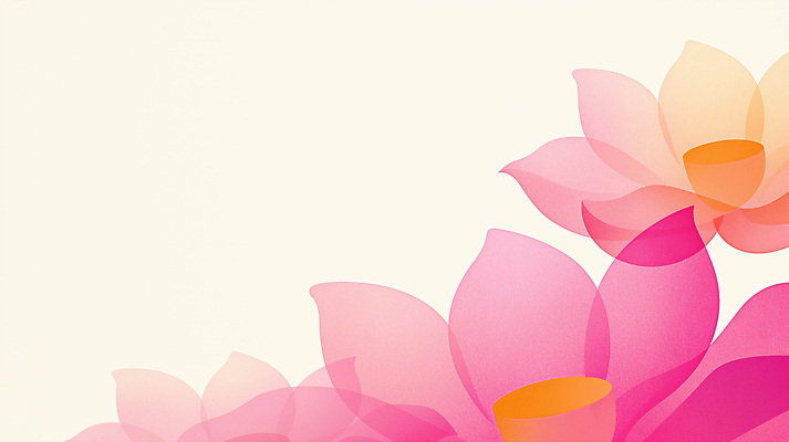 JPG 모양 디자인 꽃 감정 예술 분홍색 컬러 백그라운드 잎 일러스트 자연 생명 수채화 연꽃 그래픽 평화 힐링 화사함 뷰티풀 국내일러스트 AI일러스트 AI콘텐츠 식물 컨셉 생태계 파일형식