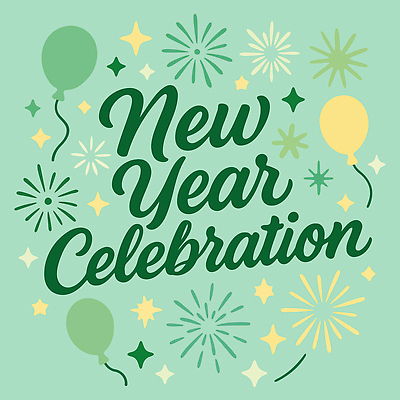 컬러 일러스트 새해 기념 함께함 이벤트 여러명 장식 반짝임 축제 기쁨 모임 축하 시간 분위기 즐거움 풍선 퍼포먼스 창의성 국내일러스트 AI파일 감정 다수 컨셉 모션 사람 파일형식 벡터