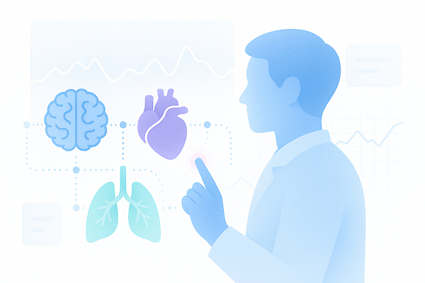 JPG 일러스트 의학 생명 그래프 기술 건강 실험 자료 진료 환자 의사 교양 정보 심장 허파 전문직 장기 분석 뇌 평가 기초 국내일러스트 AI일러스트 AI콘텐츠 직업 컨셉 신체 의료진 장기_의학 호흡기관 파일형식