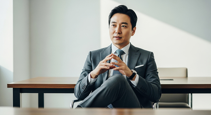 JPG 편집이미지 손 남자 생각 비즈니스 대화 앉기 정장 빛 사무실 환경 분위기 전문직 회의실 모던 의사소통 의료성형뷰티 편집실사 AI인물포토 AI콘텐츠 직업 옷 컨셉 모션 말하기 사람 신체부위 CG 파일형식 AI포토