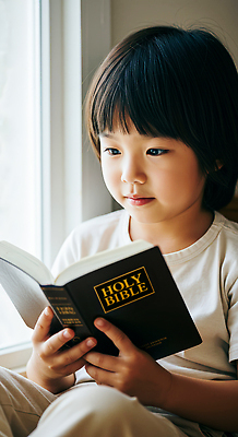 JPG 편집이미지 어린이 따뜻함 책 학습 독서 햇빛 평화 성경 성장 집중 창가 호기심 주말 순간 인내 의료성형뷰티 편집실사 AI인물포토 AI콘텐츠 교육 감정 컨셉 종교용품 창문 사람 태양 CG 파일형식 AI포토