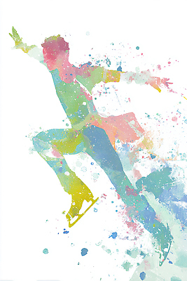 JPG 감정 예술 스포츠 컬러 겨울 일러스트 모션 운동선수 운동 점프 얼음 공연 스케이트 팬 피겨스케이팅 스포트라이트 뷰티풀 창의성 아크릴 국내일러스트 AI일러스트 AI콘텐츠 자연요소 계절 스포츠용품 재질 건강 이벤트 스케이팅 파일형식