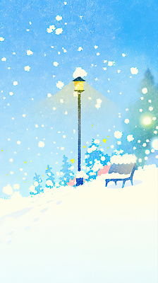 JPG 나무 공원 크리스마스 겨울 가로등 벤치 일러스트 자연 바람 조명 풍경 귀여움 고요 산책 흰색 눈 도시 눈송이 차가움 조화 뷰티풀 국내일러스트 AI일러스트 AI콘텐츠 자연요소 식물 계절 공공시설 기념일 컬러 컨셉 의자 날씨 휴식 눈_날씨 생태계 파일형식