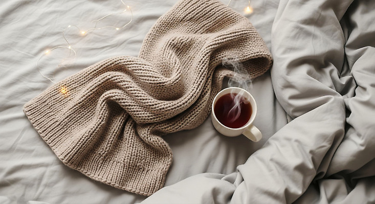 JPG 편집이미지 겨울 탁자 휴식 주택 실내 일상 머그컵 침대 뜨거움 차 편안함 담요 오브젝트 부드러움 편집실사 AI포토 AI콘텐츠 계절 음료 가구 컨셉 내부 건물 라이프 컵 감각 CG 파일형식