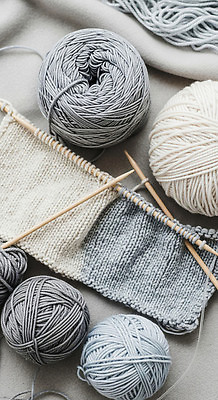 JPG 편집이미지 패턴 취미 회색 흰색 뜨개질 실 편안함 니트 그림 소재 짜기 창작 편집실사 AI포토 AI콘텐츠 컬러 상의 무늬 모션 감각 CG 파일형식