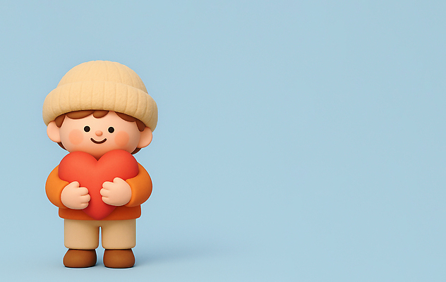 JPG 편집이미지 캐릭터 디자인 행복 감정 어린이 분홍색 백그라운드 모션 사랑 장난감 귀여움 하트 표현 기부 생동감 편집3D AI컴퓨터그래픽 AI콘텐츠 모양 컬러 컨셉 사람 3D 파일형식