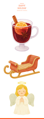 PSD 전통 감정 음료 겨울 일러스트 가족 천사 따뜻함 친구 축제 기도 휴일 편안함 향신료 즐거움 준비 썰매 시나몬 국내일러스트 계절 관계 감각 향미료 파일형식