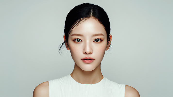 JPG 모델 편집이미지 헤어스타일 여자 패션 표정 미소 앞모습 화장 카메라 피부 모던 초상화 의료성형뷰티 편집실사 AI인물포토 AI콘텐츠 뷰포인트 사람 신체부위 전자제품 뷰티 CG 그림 파일형식 AI포토