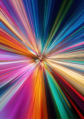 JPG 편집이미지 디자인 예술 선 컬러 패턴 추상 빛 공간 에너지 화려 중앙 번짐 다이나믹 이미지편집 AI컴퓨터그래픽 AI콘텐츠 컨셉 무늬 파일형식 효과