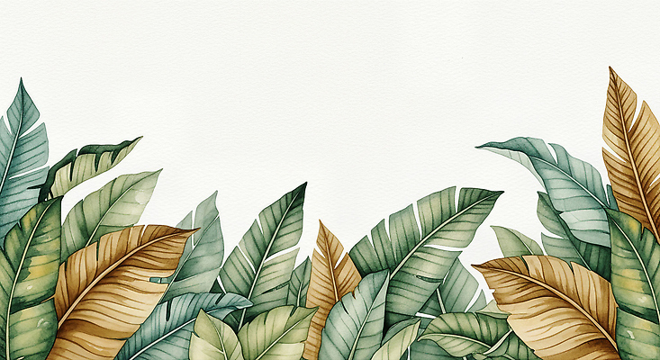 JPG 식물 디자인 컬러 백그라운드 잎 패턴 일러스트 자연 생명 장식 초록색 식물원 조화 뷰티풀 생동감 생태학 국내일러스트 AI일러스트 AI콘텐츠 교육 무늬 생태계 파일형식