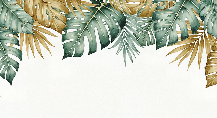JPG 모양 식물 디자인 예술 컬러 백그라운드 잎 일러스트 자연 회화 풍경 장식 초록색 화려 열대식물 그림 부드러움 뷰티풀 국내일러스트 AI일러스트 AI콘텐츠 컨셉 말하기 감각 생태계 파일형식