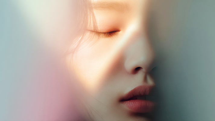 JPG 편집이미지 감정 얼굴 그림자 사람 빛 고요 부드러움 초상화 뷰티풀 순간 의료성형뷰티 이미지편집 AI인물포토 AI콘텐츠 신체부위 감각 그림 파일형식 AI포토