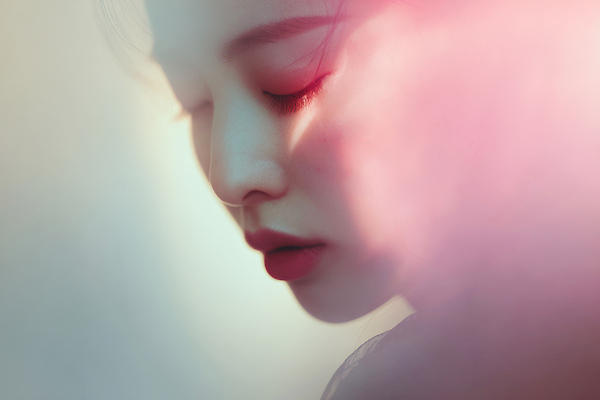 JPG 구름 편집이미지 여자 감정 컬러 조명 고요 분위기 연기 그림 초상화 뷰티풀 상상력 프로필 의료성형뷰티 몽환 이미지편집 AI인물포토 AI콘텐츠 자연요소 컨셉 사람 파일형식 AI포토